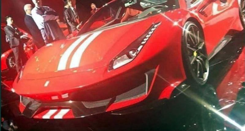  - La Ferrari 488 "GTO" en fuite