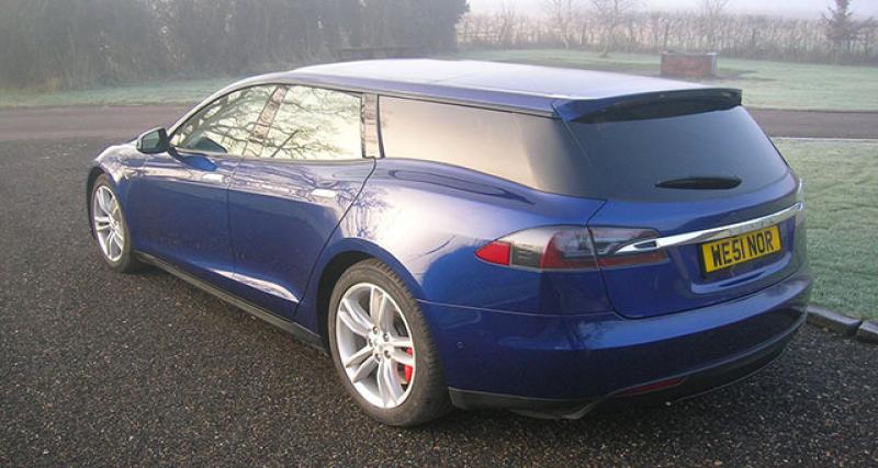  - La Tesla Model S break de QWestnorfolk est fin prête