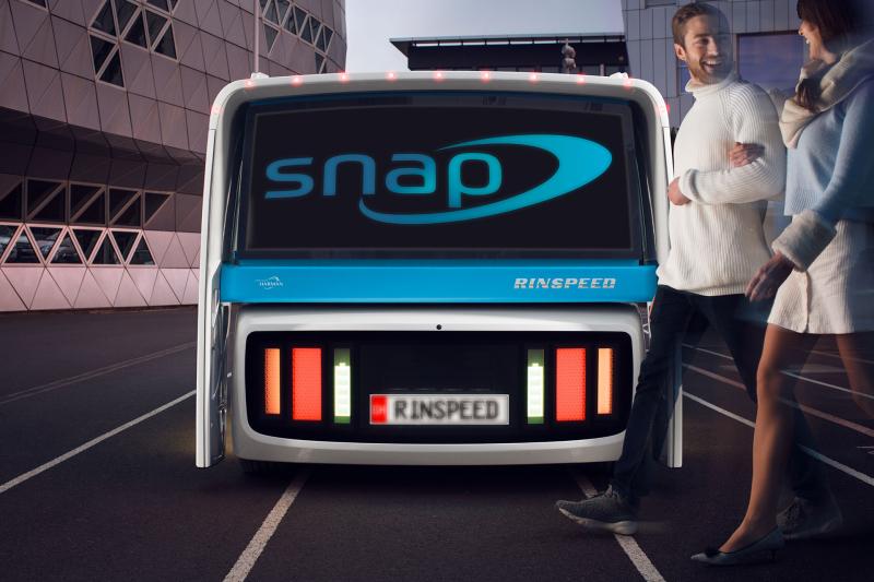  - CES 2018 : Rinspeed Snap Concept 1