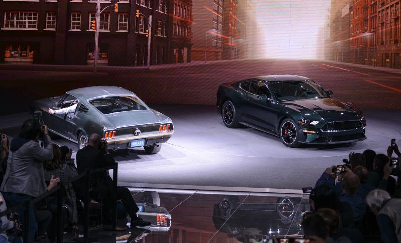 Détroit 2018 : Ford Mustang Bullitt 1