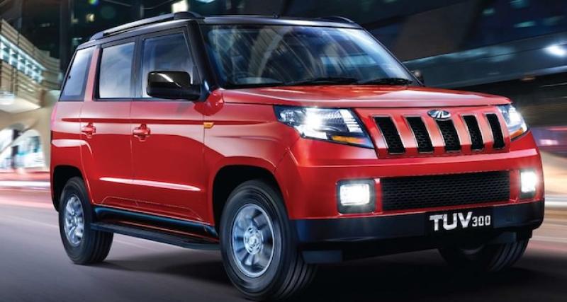  - Mahindra présentera un SUV cabriolet à New Delhi