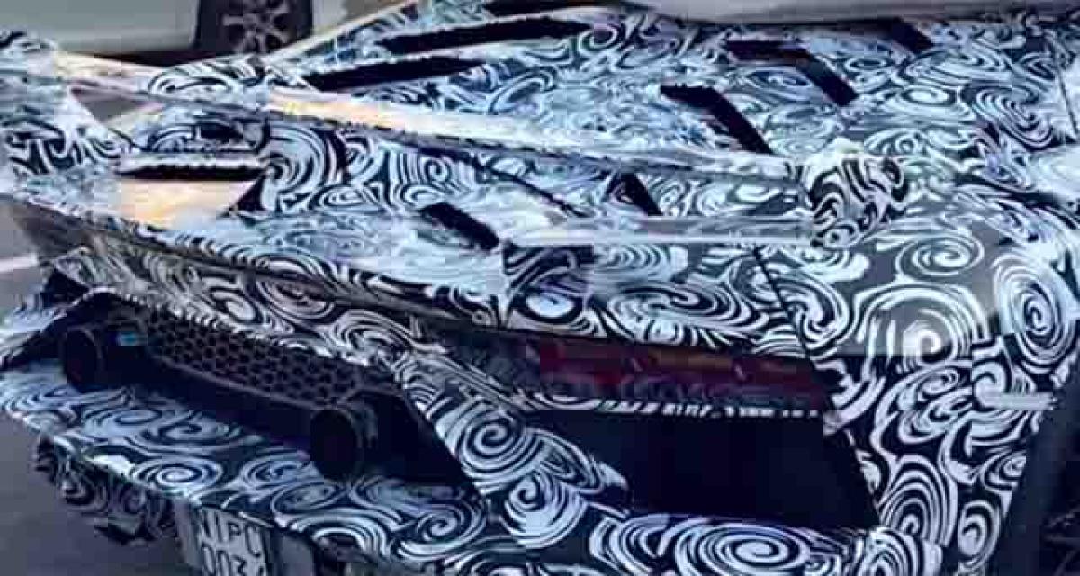 La future Lamborghini Aventador Performante surprise ?