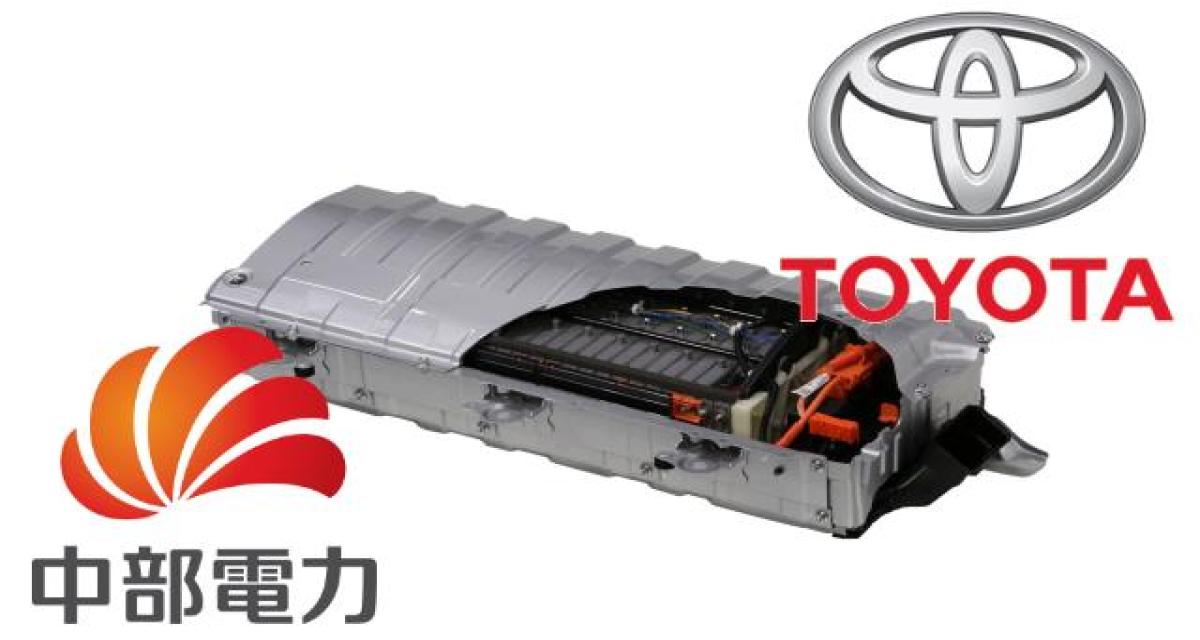 Toyota et Chubu Electric Power s'associent pour recycler les batteries