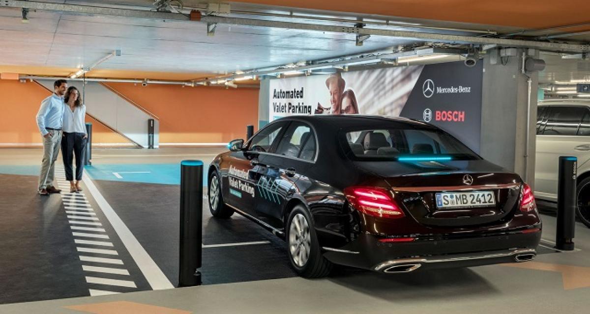 Daimler et Bosch vont tester des robots taxis autonomes