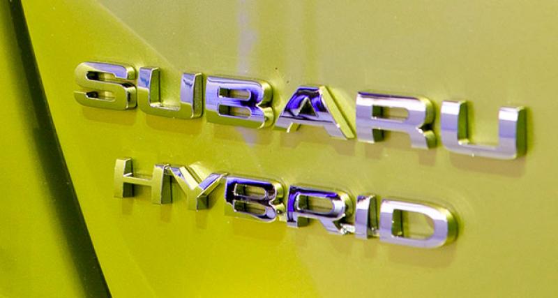  - Une Subaru hybride rechargeable, mais avec moteur Boxer