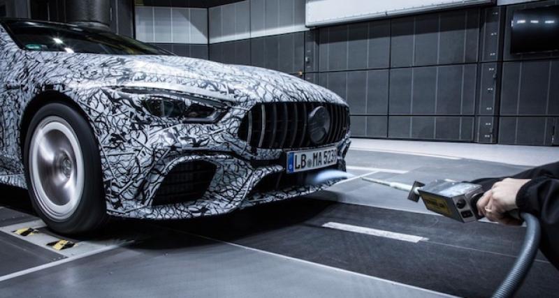  - Nouveau teaser Mercedes-AMG GT Coupé 4 portes