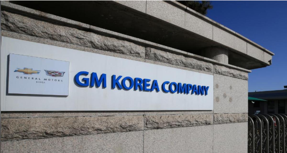 GM Korea : nouvel arrêt de production d'usine, après Gunsan