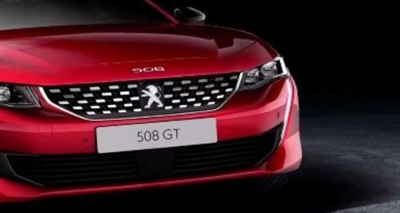  - La nouvelle Peugeot 508 en avance