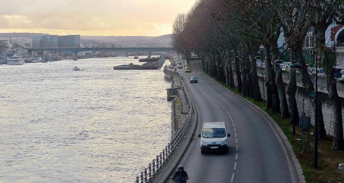 Paris : la fermeture des voies sur berge rive droite annulée par un tribunal