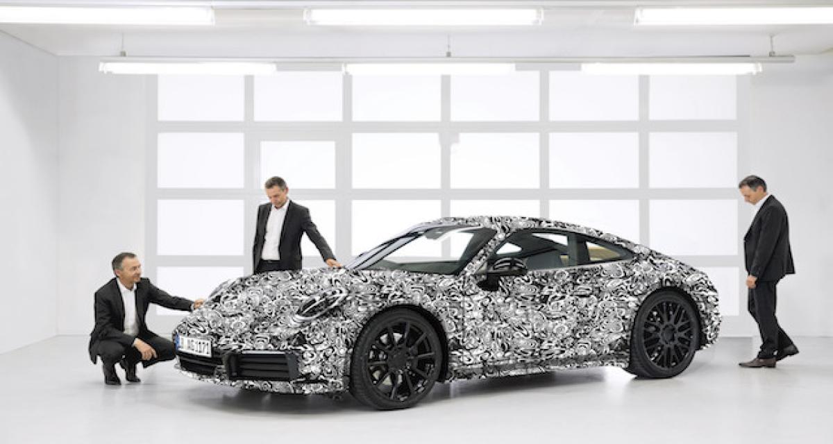 Porsche tease la prochaine 911