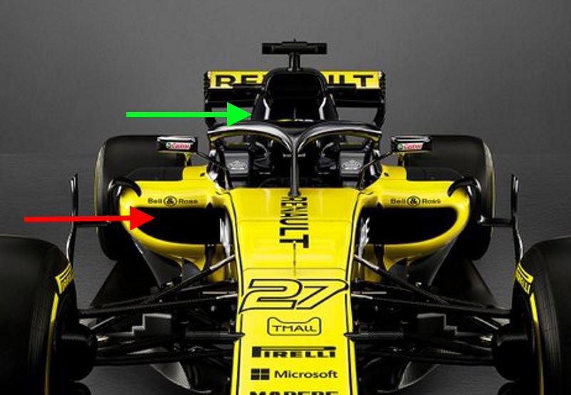  - F1 2018 : plus de noir, moins de jaune, voilà la Renault Sport R.S.18 1