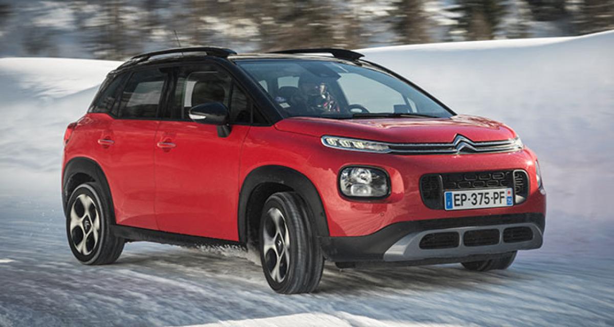 Essai Citroën C3 Aircross sur la neige