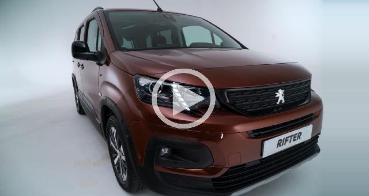 Le nouveau Peugeot Rifter en vidéo