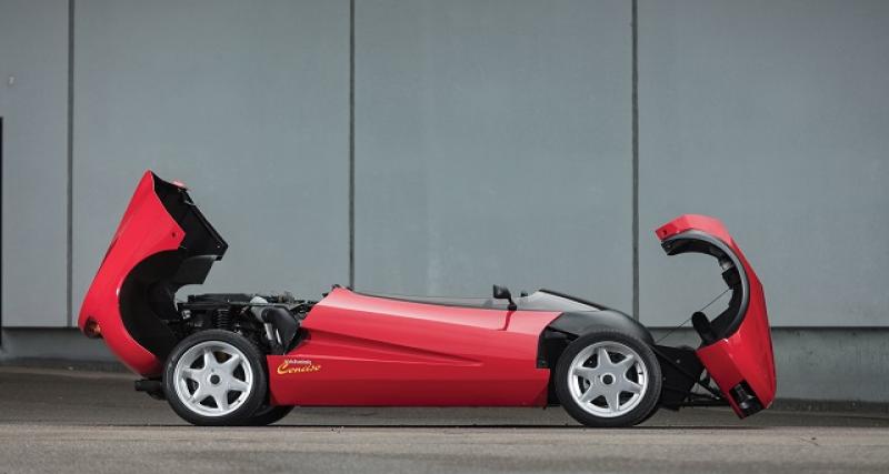 Modèle unique, la Ferrari Conciso est à nouveau mise aux enchères