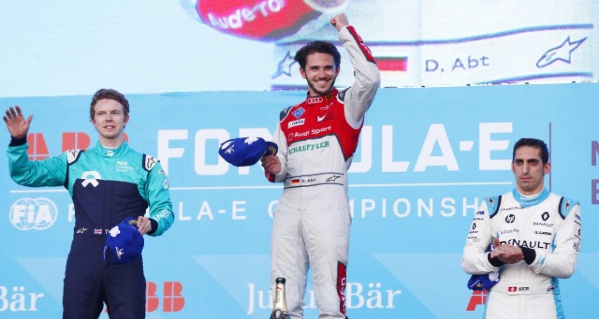 Formule E - Mexico 2018 : Abt gagne (et n'est pas déclassé)