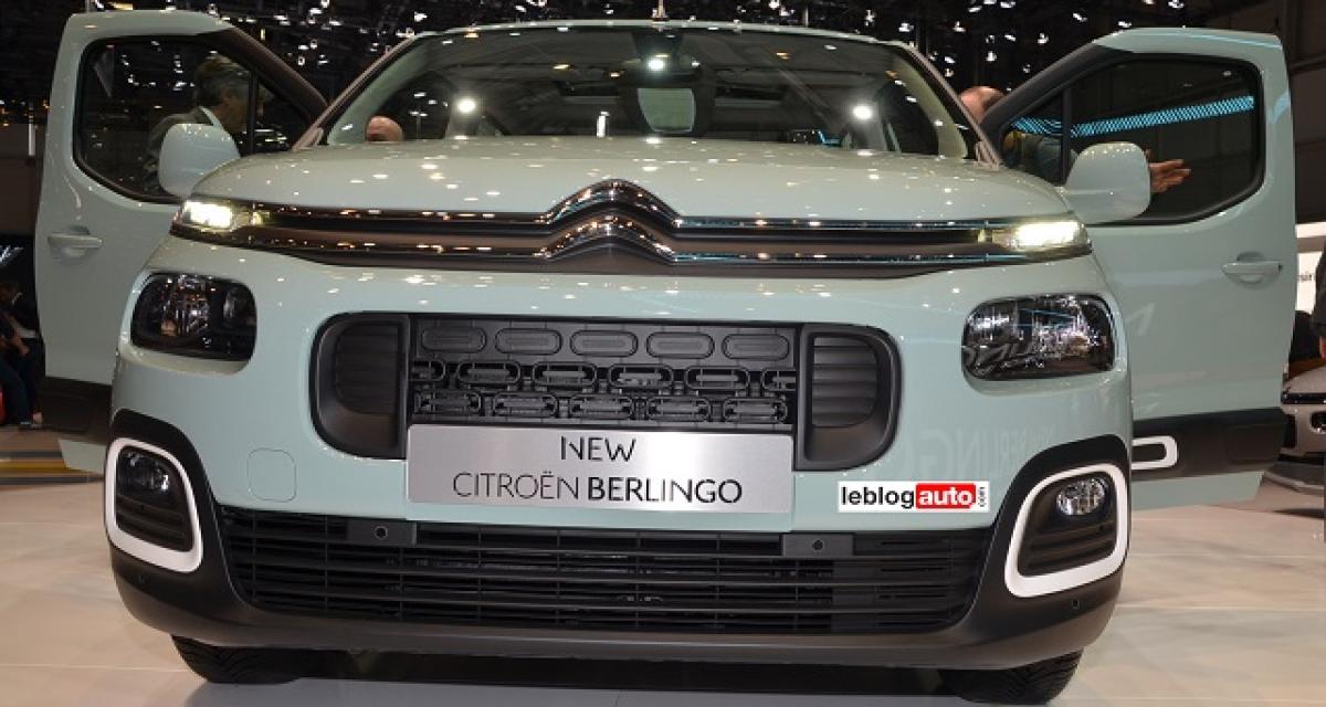 Genève 2018 Live : Citroën Berlingo [vidéo]