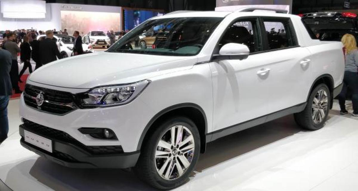 Genève 2018 Live : SsangYong Musso Sports