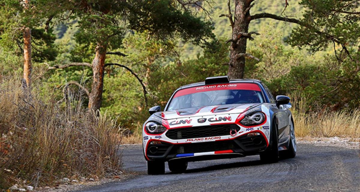 Abarth en championnat de France des rallyes