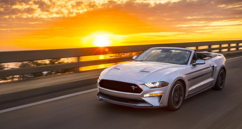  - Ford ressuscite la Mustang GT California Special