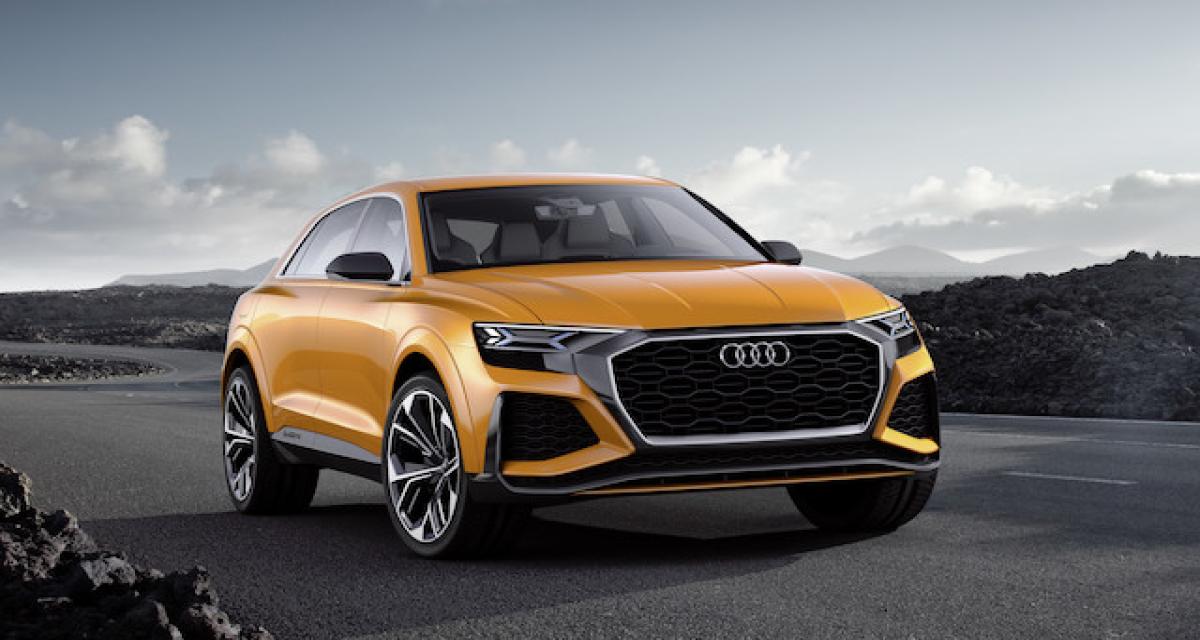 Audi Q8 confirmé pour juin