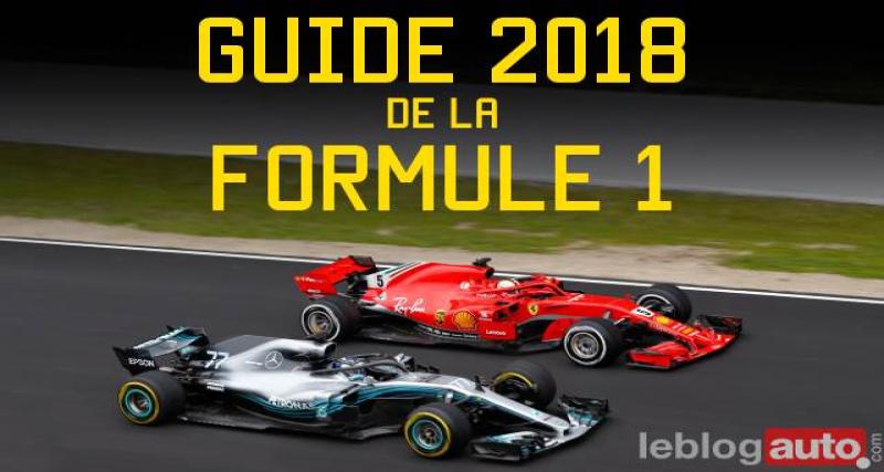 Guide de la saison 2018 de Formule 1