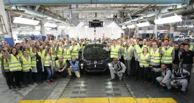  - 100 000 Renault Zoe produites à Flins