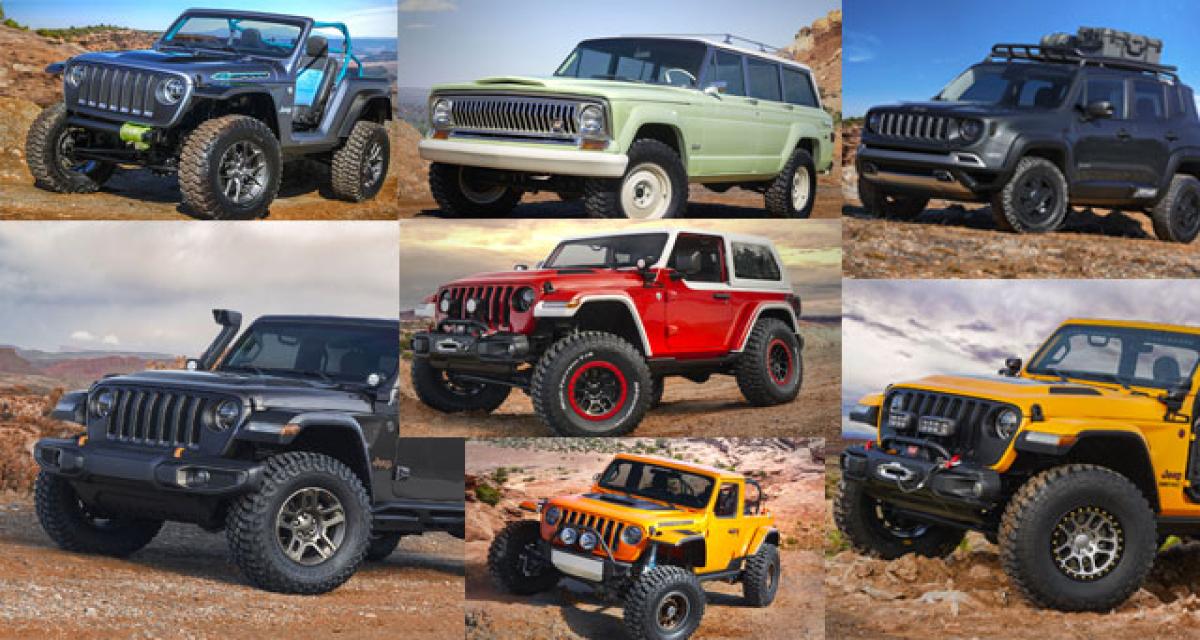 7 concepts pour le Moab Easter Jeep Safari 2018