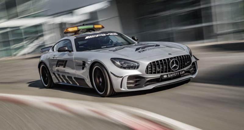  - F1 2018 : La nouvelle safety car est la Mercedes AMG GT R