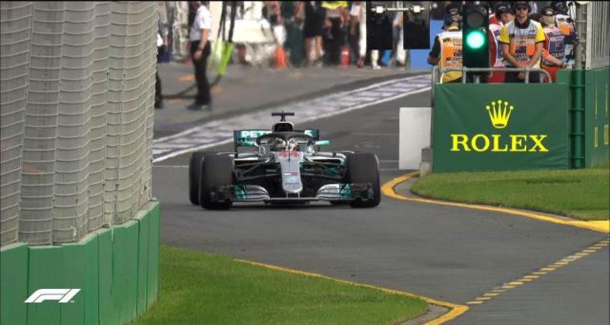 F1 Australie 2018 : Hamilton en pole, Bottas dans le mur