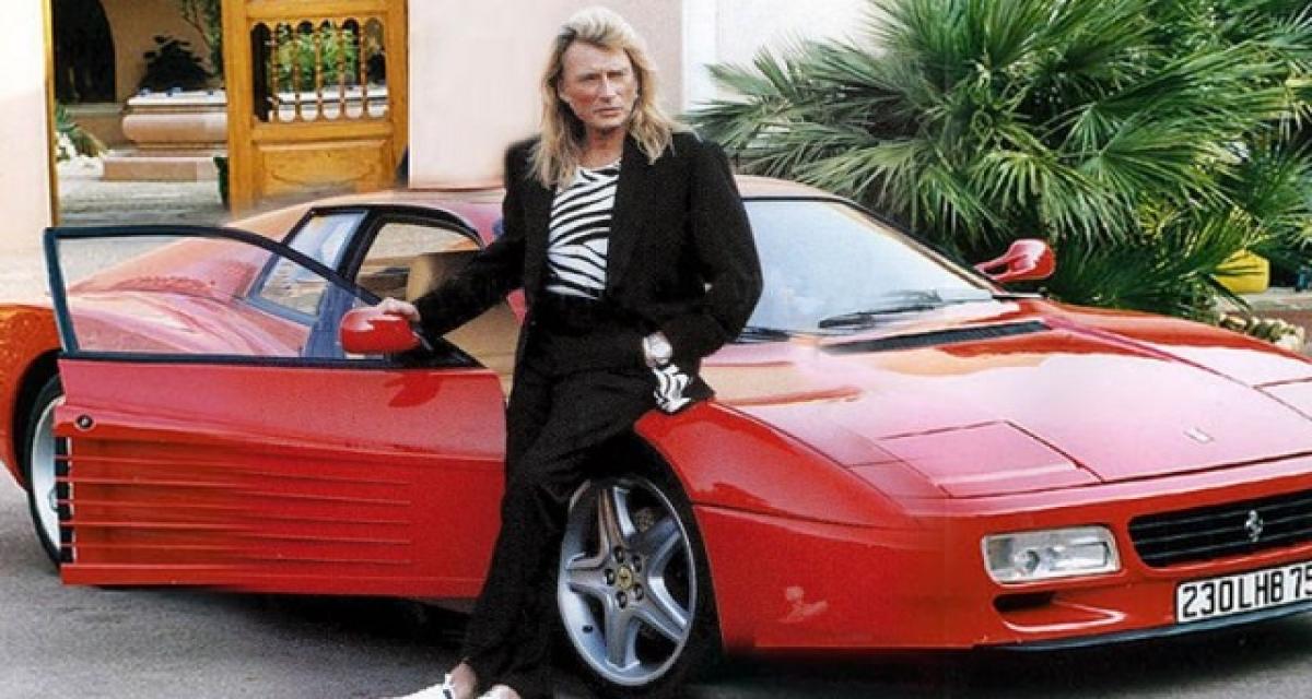 Une Ferrari 512 TR ex-Johnny Hallyday adjugée 200 000€