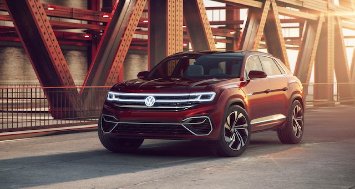 New York 2018 : Volkswagen Atlas Cross Sport Concept