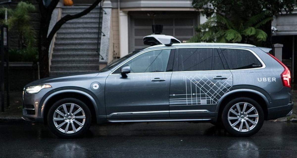 Accident Uber : l'anti-collision de Volvo désactivé