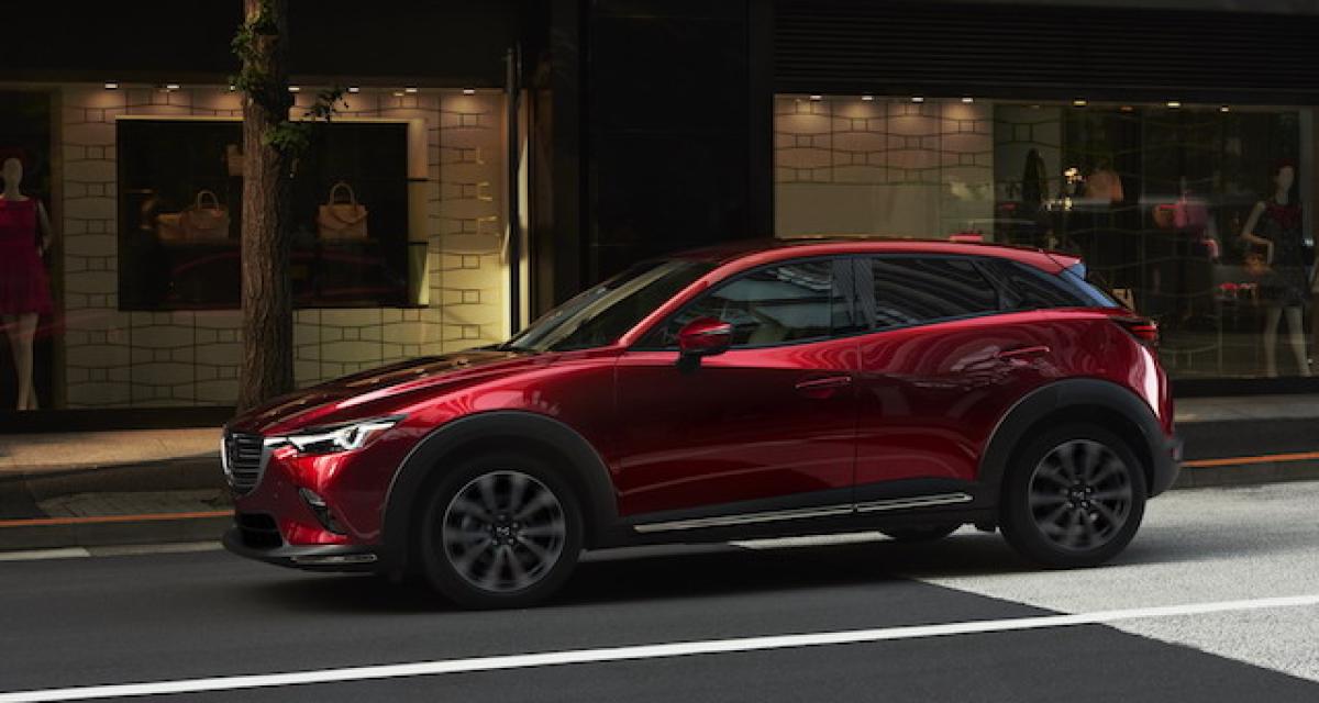 New York 2018 : Mazda CX-3 restylé