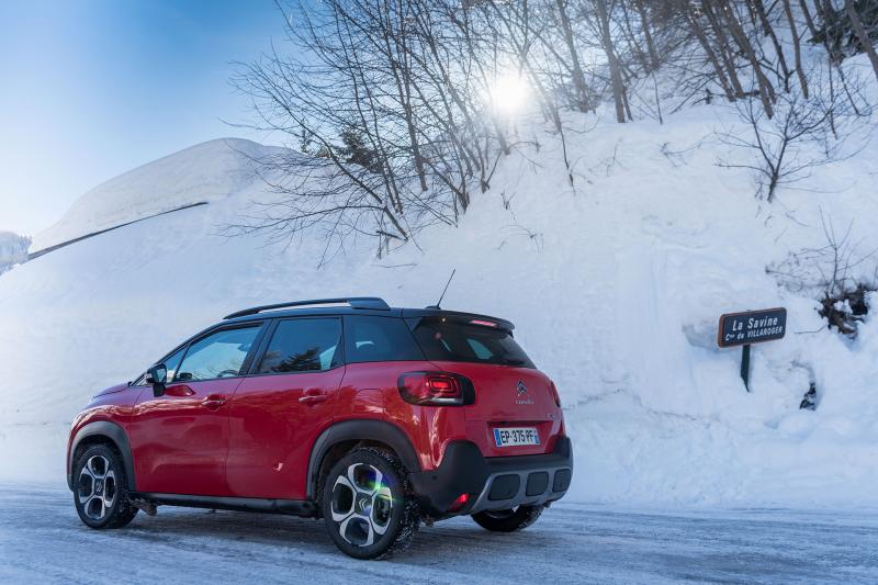 Essai Citroën C3 Aircross sur la neige 1