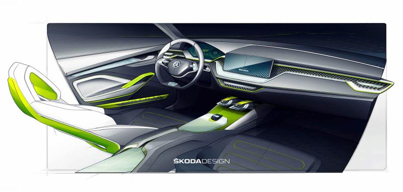  - Skoda Vision X : essence, gaz naturel et électricité 1