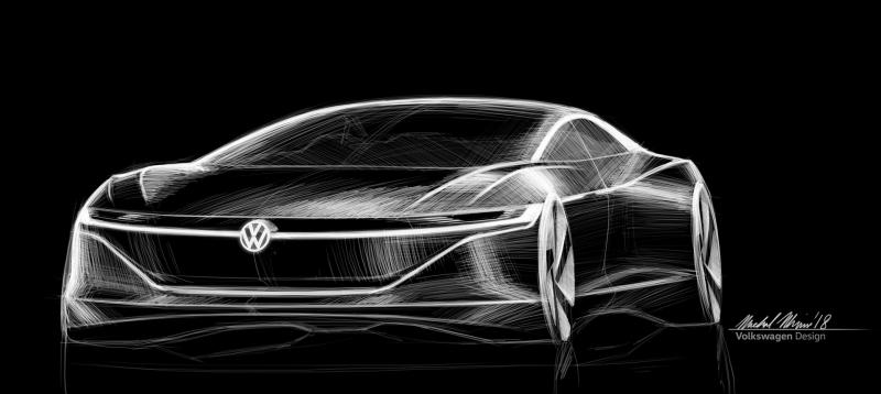  - Genève 2018 Live : Volkswagen I.D. Vizzion 2