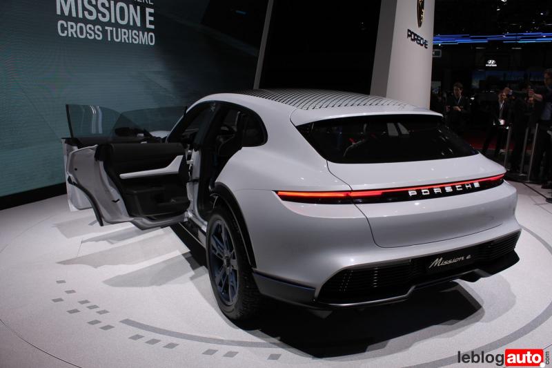  - Genève 2018 Live :  Porsche Mission E Cross Turismo [vidéo] 1