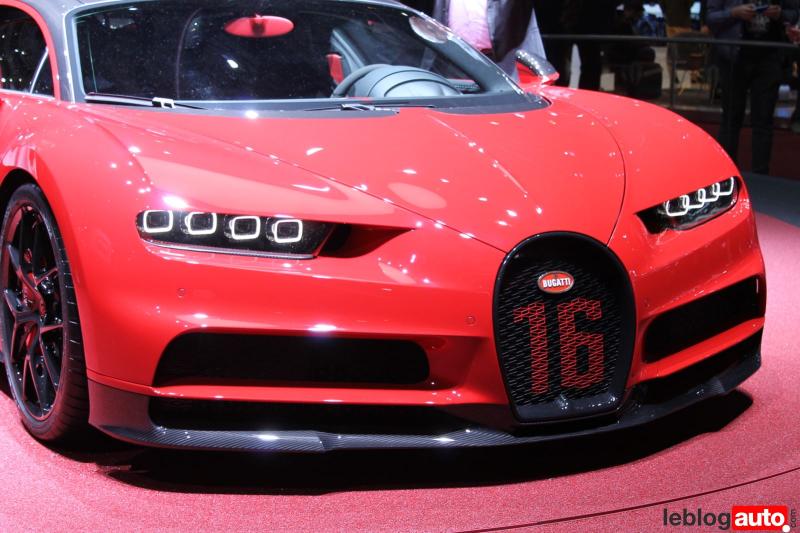  - Genève 2018 live : Bugatti Chiron Sport 1
