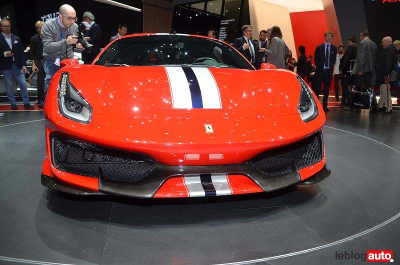  - Genève 2018 Live : Ferrari 488 Pista [Vidéo] 1