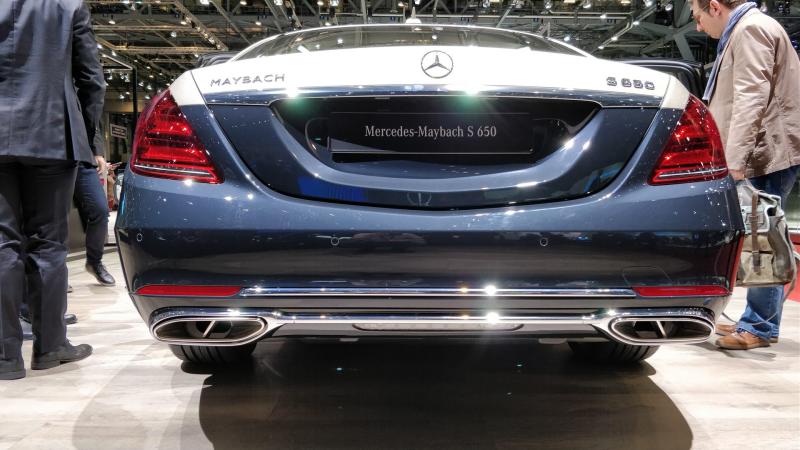  - Genève 2018 Live : Mercedes-Maybach Classe S restylée 1