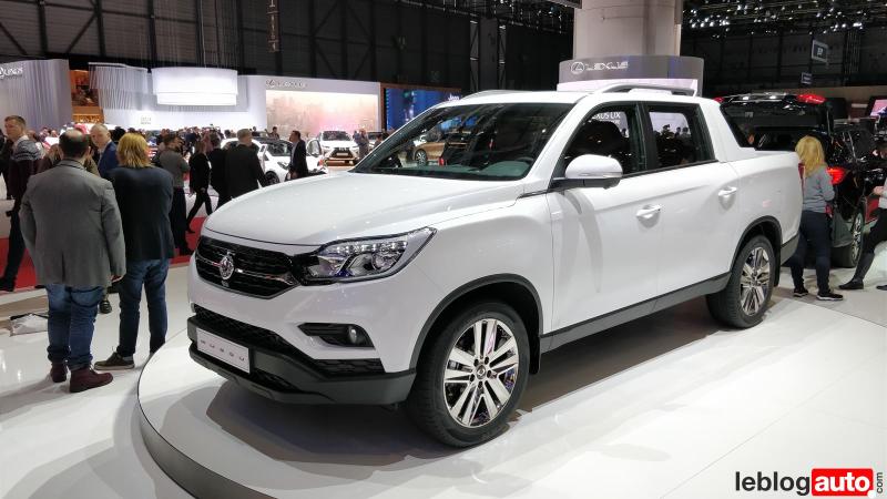  - Genève 2018 Live : SsangYong Musso Sports 1