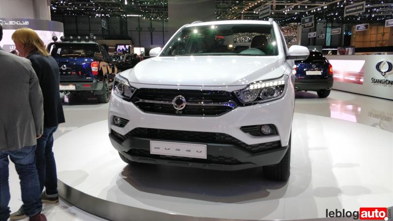  - Genève 2018 Live : SsangYong Musso Sports 1