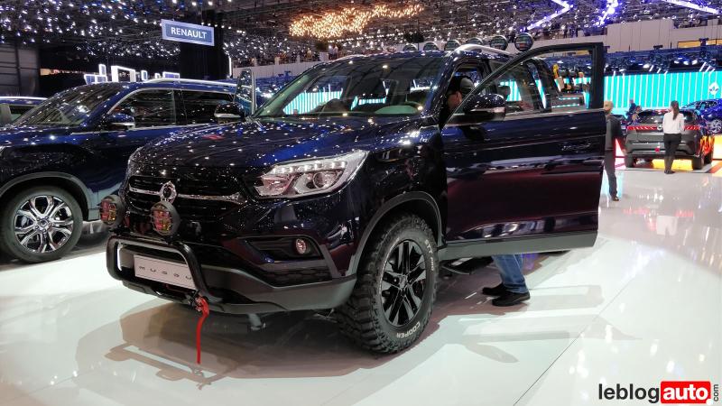  - Genève 2018 Live : SsangYong Musso Sports 2