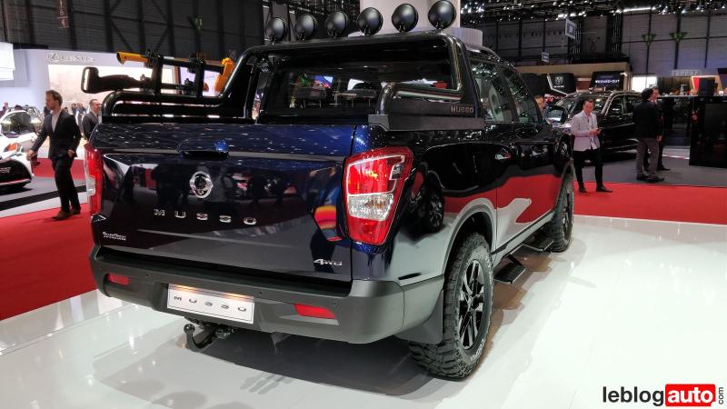  - Genève 2018 Live : SsangYong Musso Sports 2
