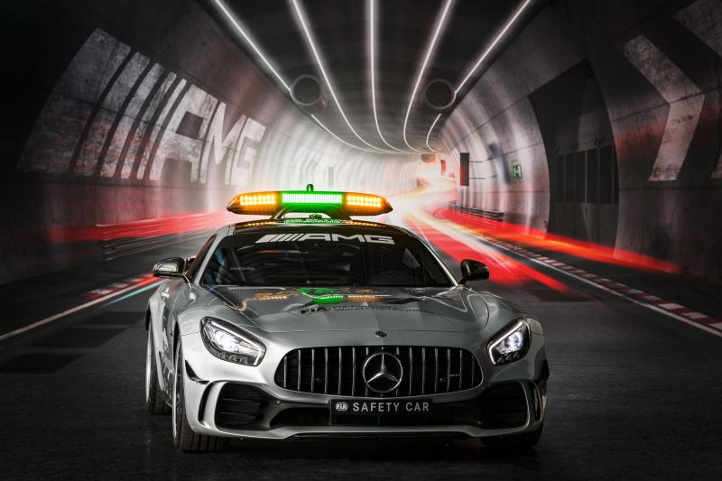  - F1 2018 : La nouvelle safety car est la Mercedes AMG GT R 1