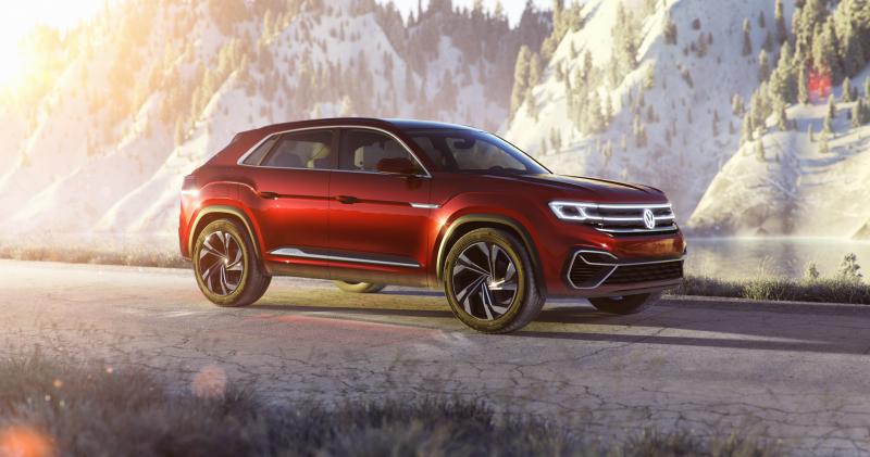  - New York 2018 : Volkswagen Atlas Cross Sport Concept 1