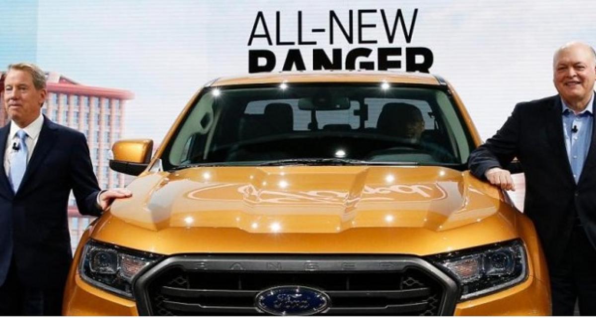 Ford : $37 millions pour ses 2 patrons en 2017