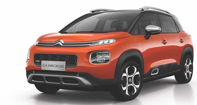  - Le Citroën C3 Aircross devient C4 Aircross en Chine