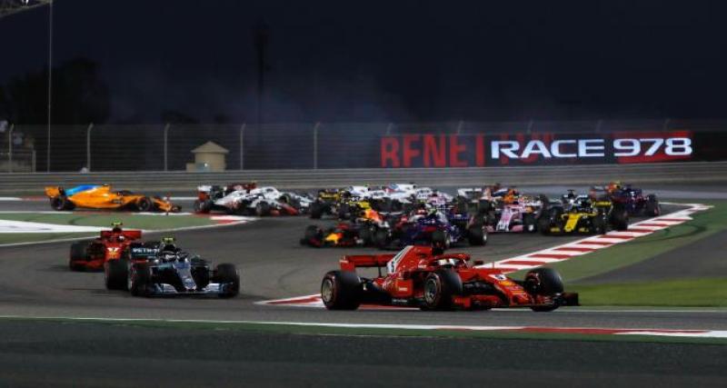  - F1 - Bahreïn 2018 : Vettel résiste aux Mercedes