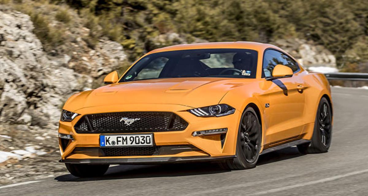 Essai Ford Mustang GT : burn in USA